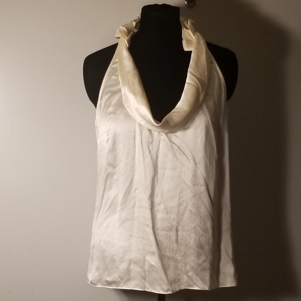 White House Black Market Silk Blouse